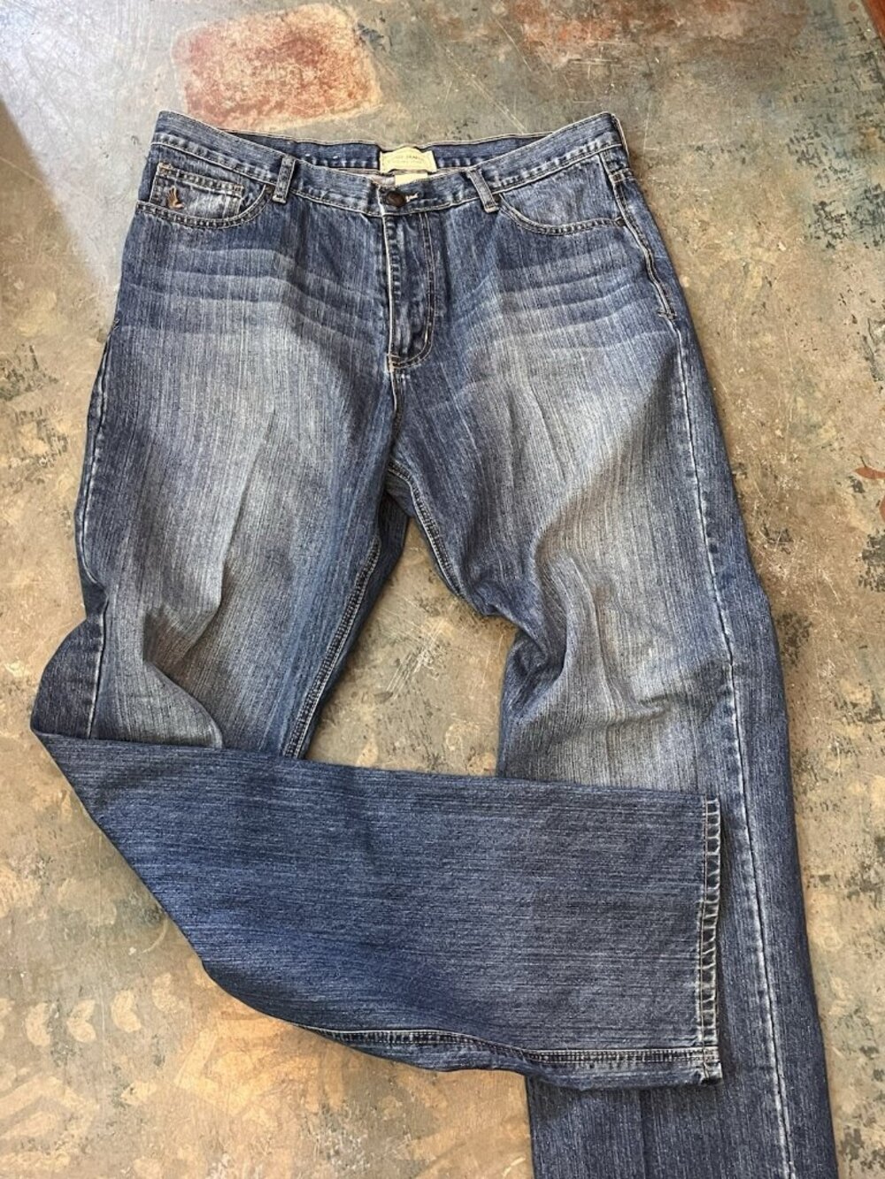 Cody James Men’s Riding Jeans Boot Leg Denim Western Cowboy Cotton Poly Sz 36x36